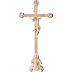Cristo Barroco en pedestal con Evangelistas